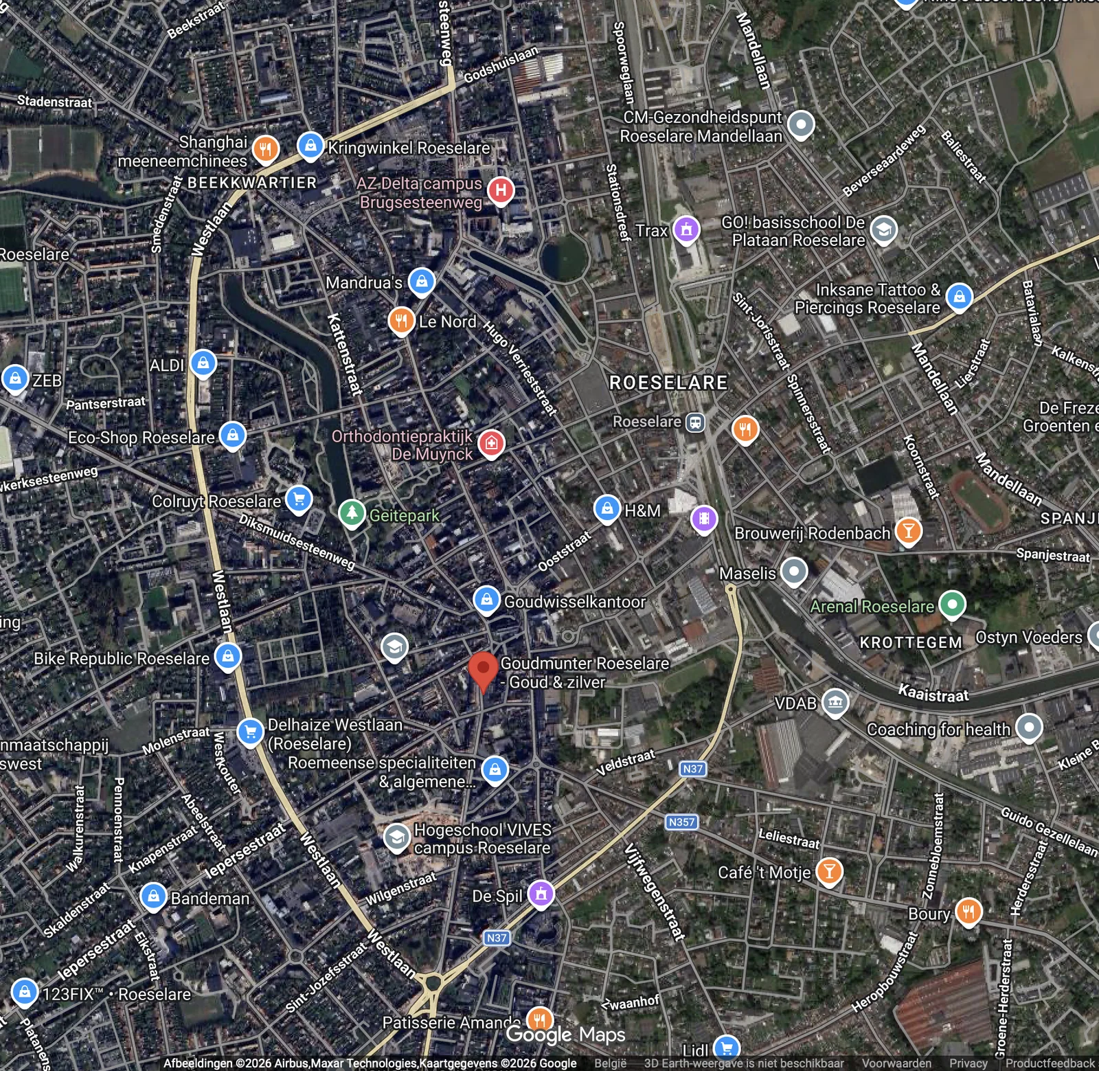 Goudmunter Plan, Roeselare