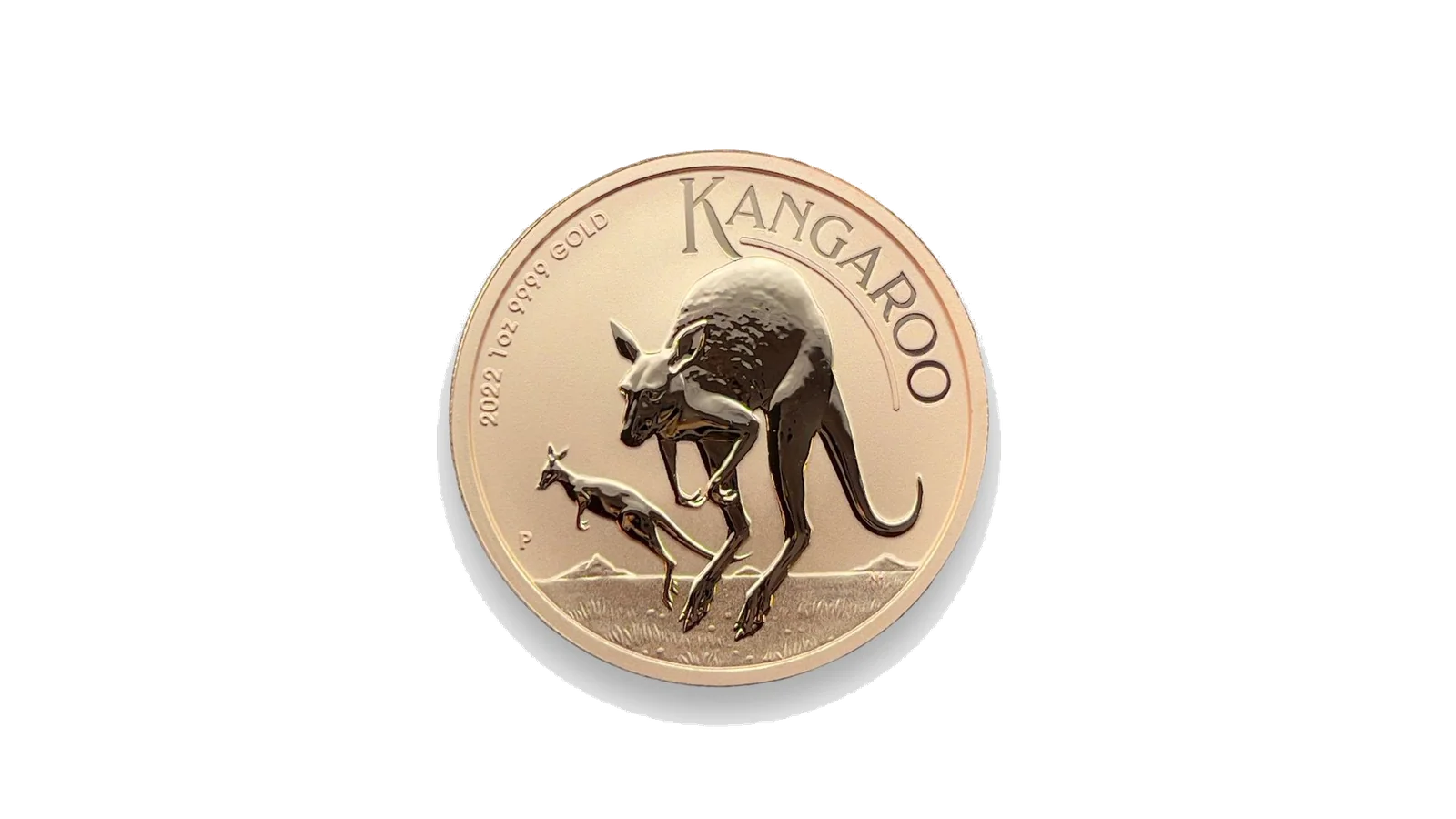 Gold Kangaroo Coin
