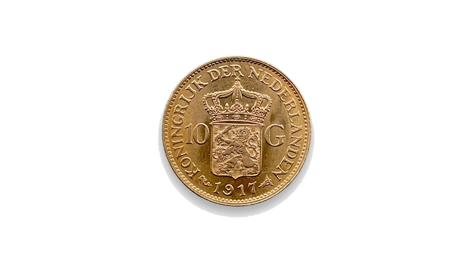 10 Dutch guilders  Golden Tenner