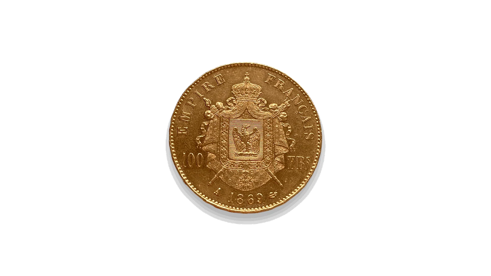 100-franc Napoleon III coin
