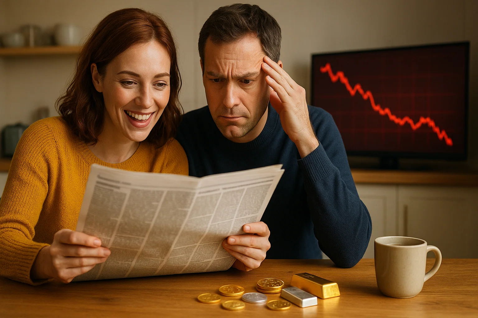 Did you see that newspaper? Everyone's happy, but the economists are nervous.