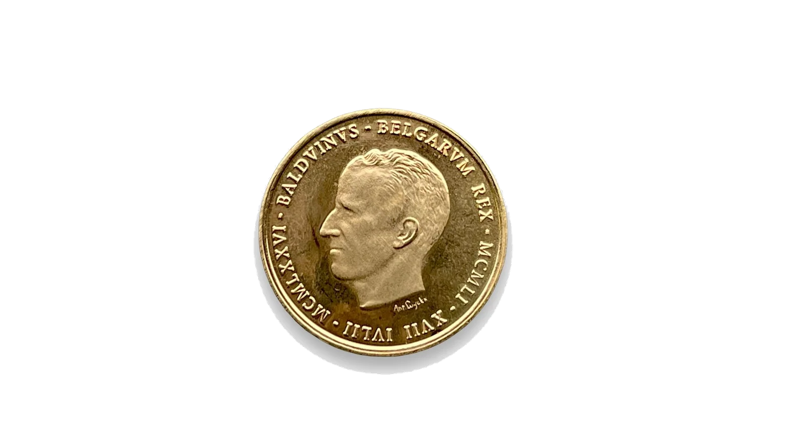 25th Anniversary of the Boudewijn Gold Coin
