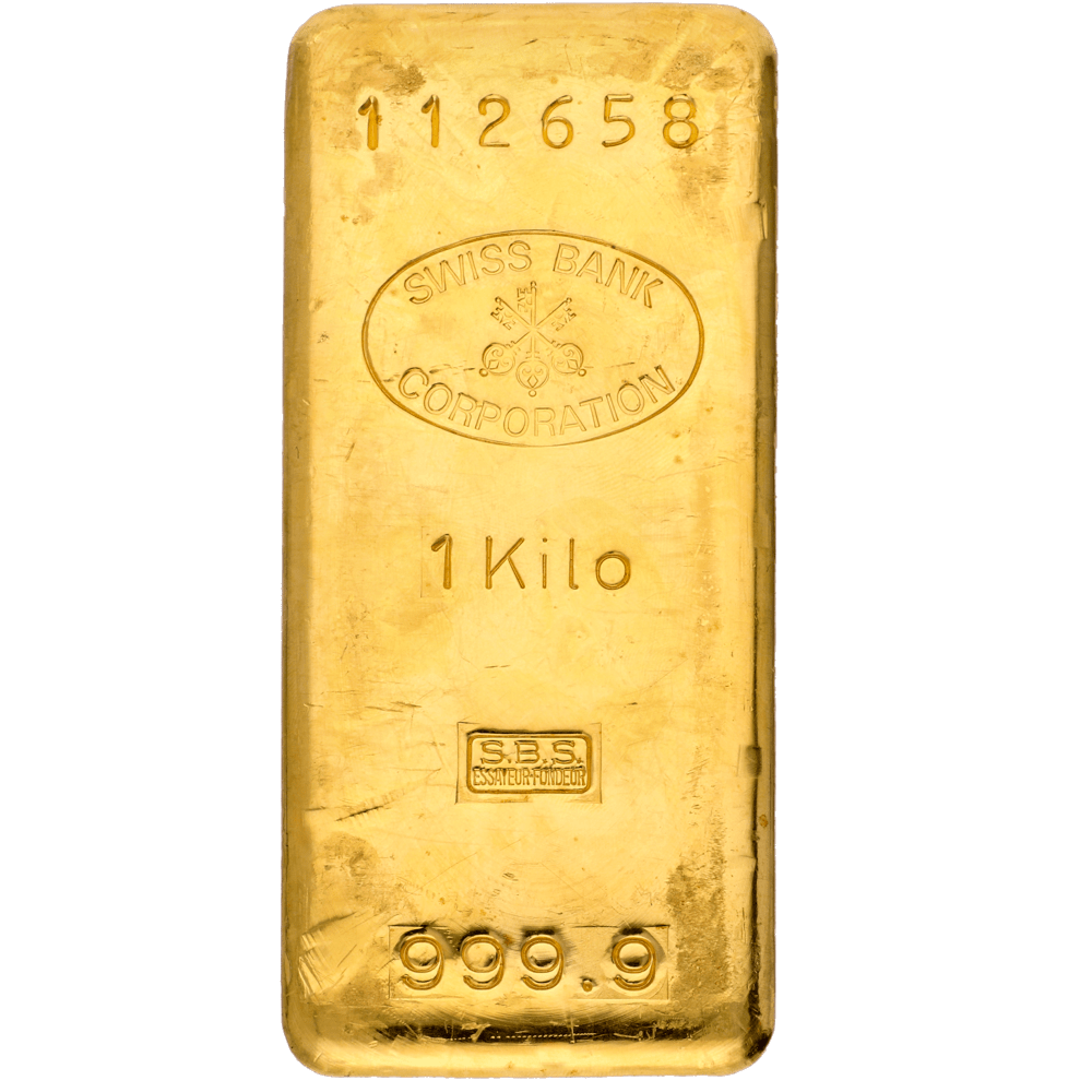 Goudbaar 1000 gram diverse producenten