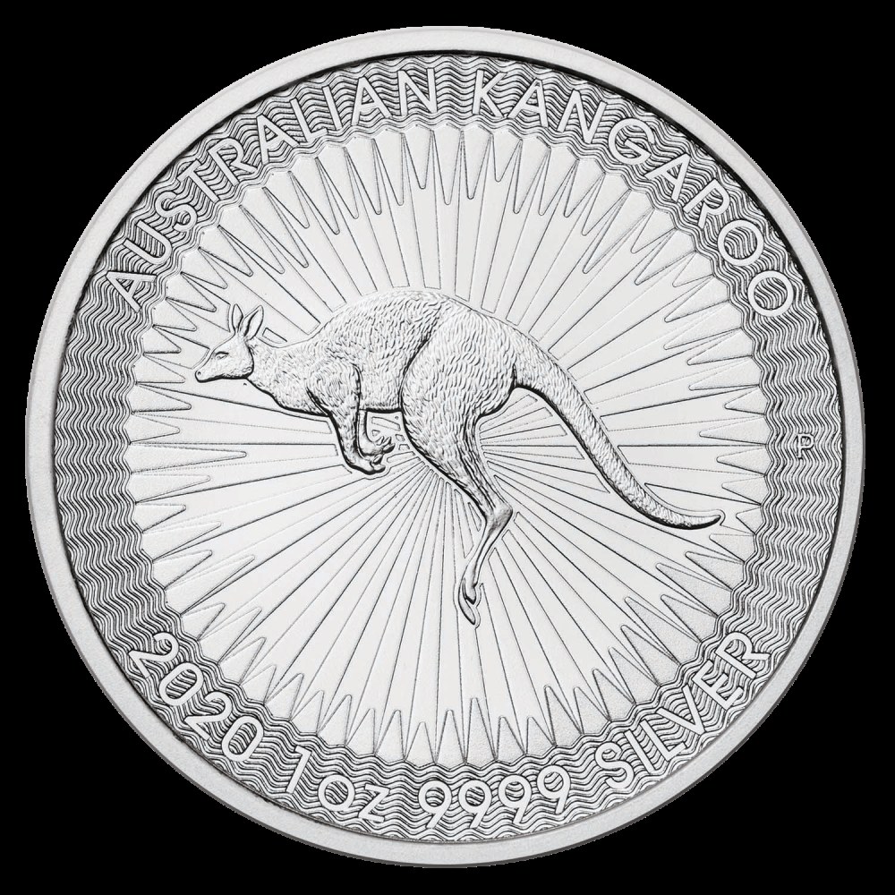 Zilveren Kangaroo 1 OZ