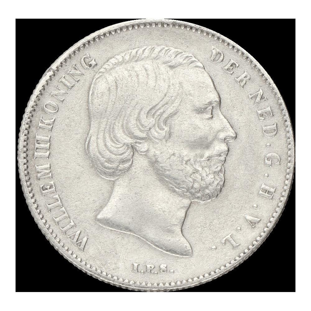 ½ gulden Willem III