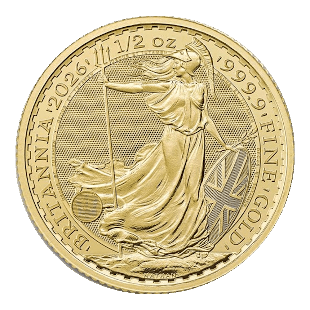 Gouden Britannia 1/2 OZ