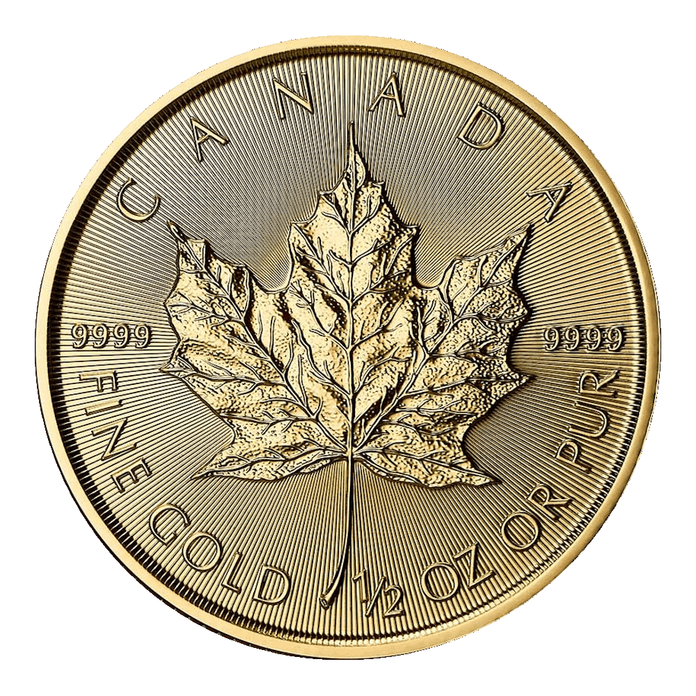 Gouden Maple Leaf 1/2 OZ