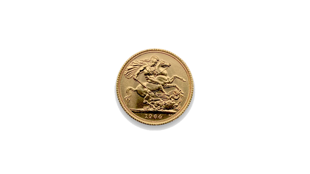 Gouden 1/2 Sovereign / Pond