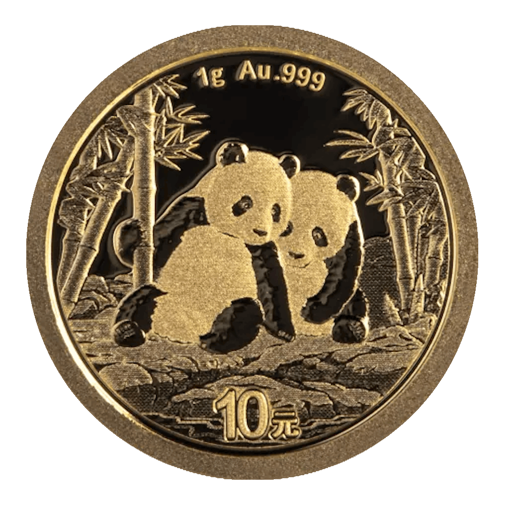 Gouden Panda 1 gram