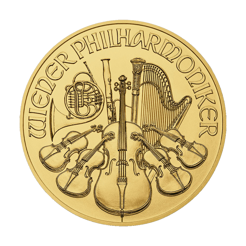 Gouden Philharmoniker 1 OZ (Nieuw)