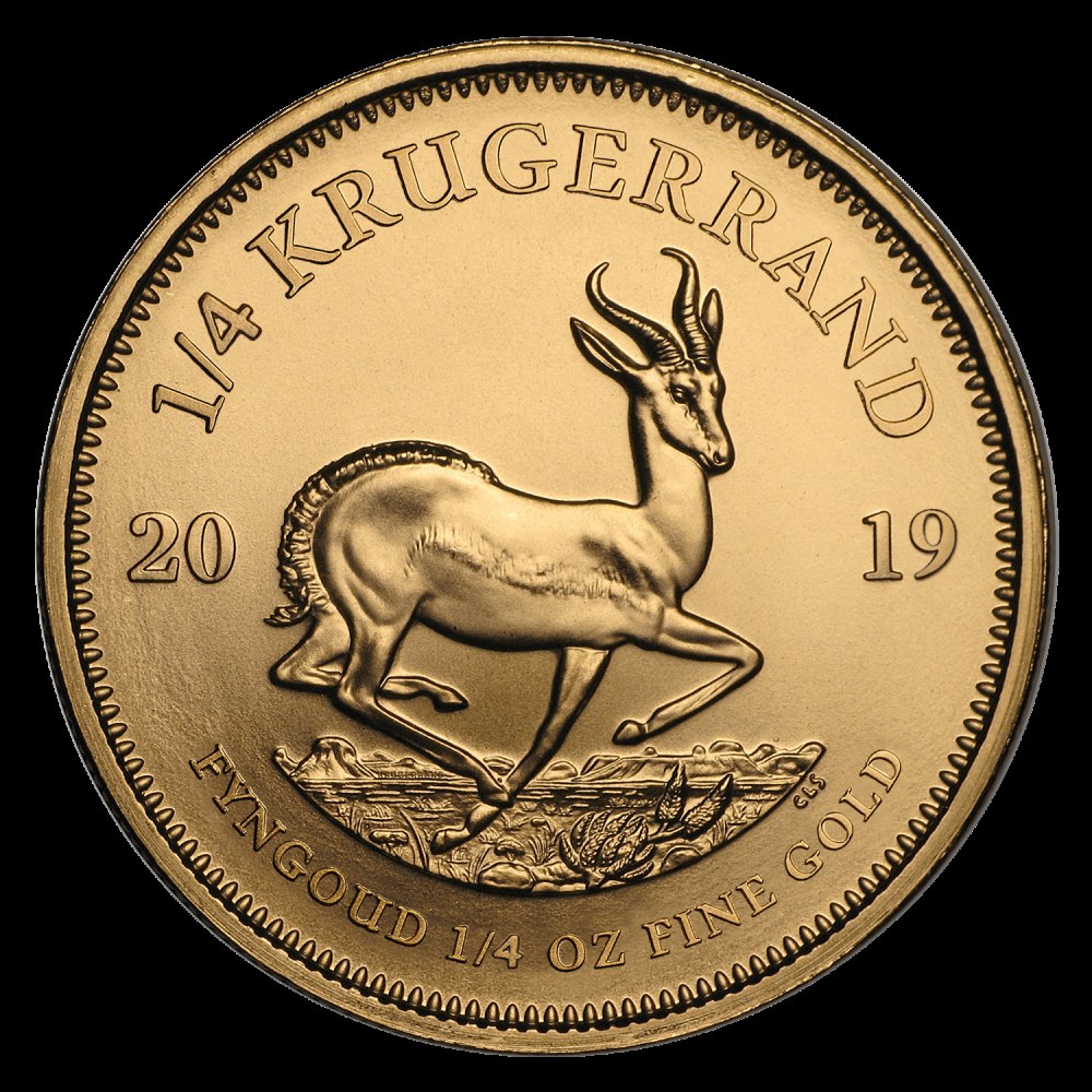 Gouden Krugerrand 1/4 OZ (Nieuw)