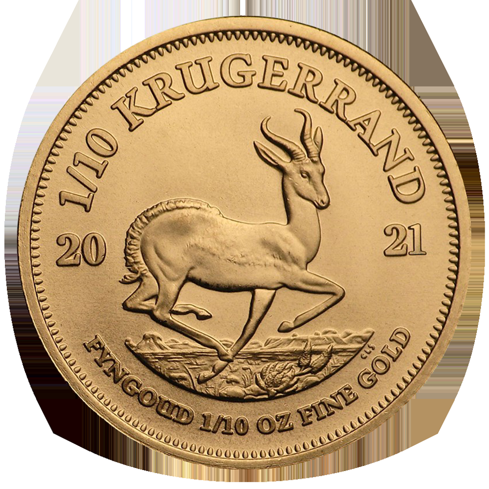 Gouden Krugerrand 1/10 OZ