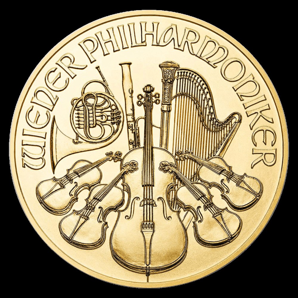 Gouden Philharmoniker 1/10 OZ