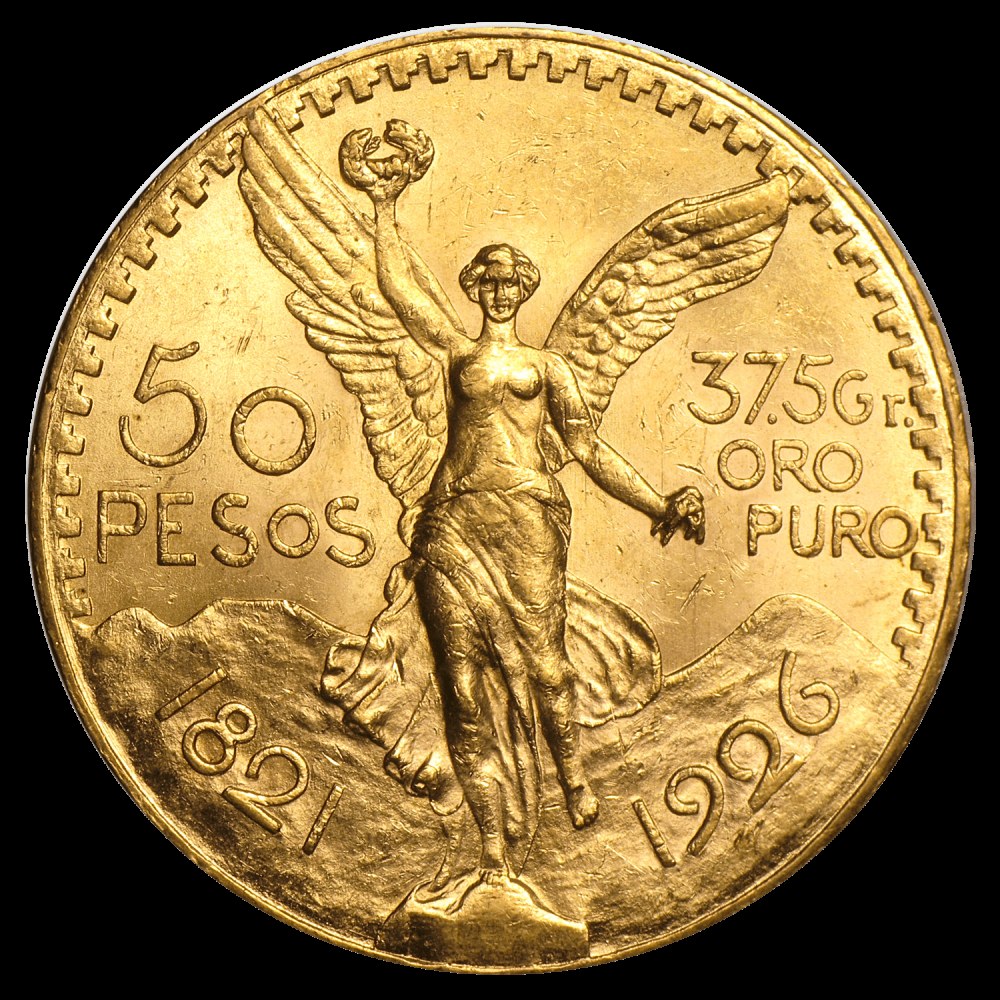 Gouden 50 Pesos Mexico